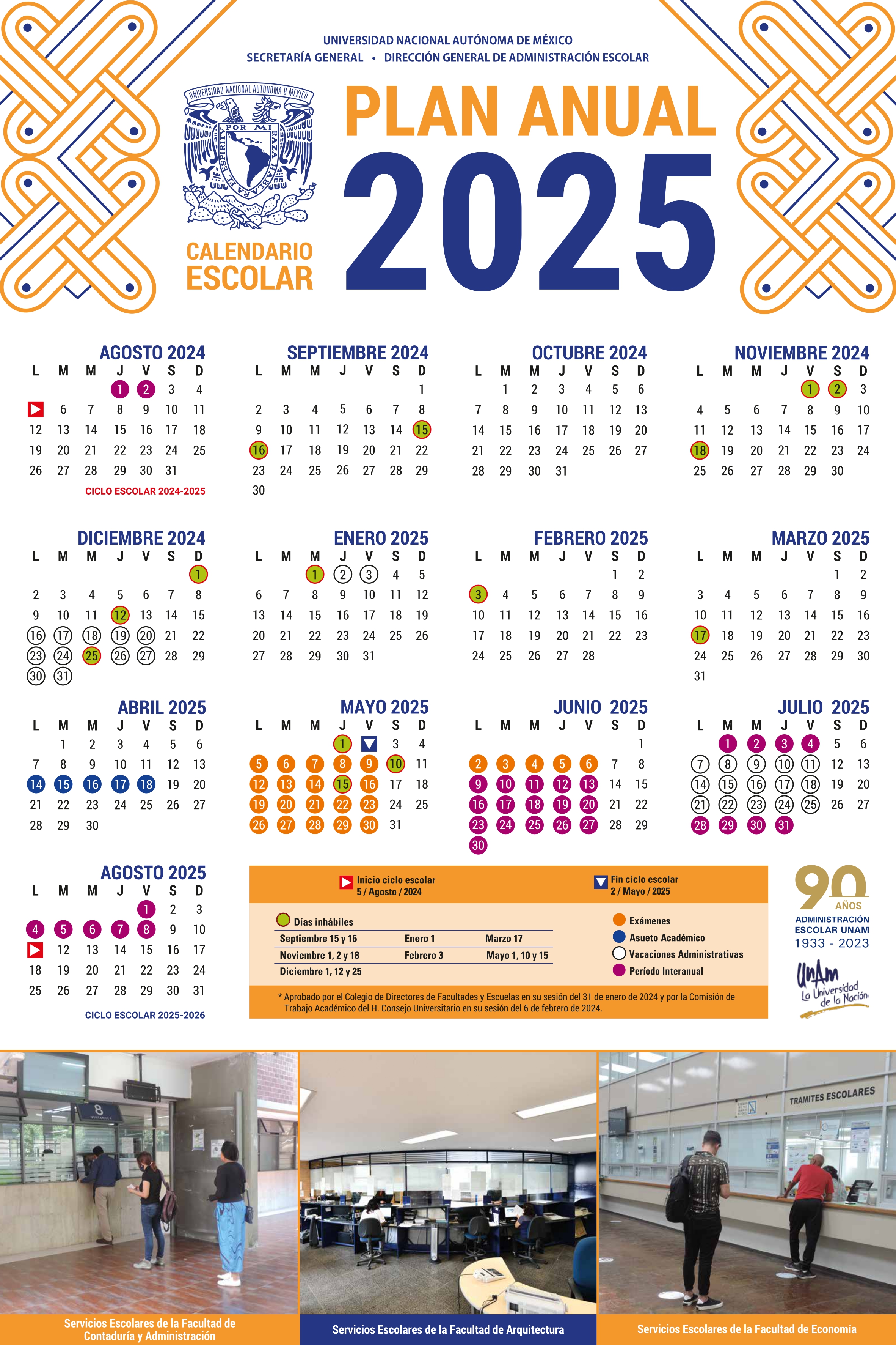 Calendarios