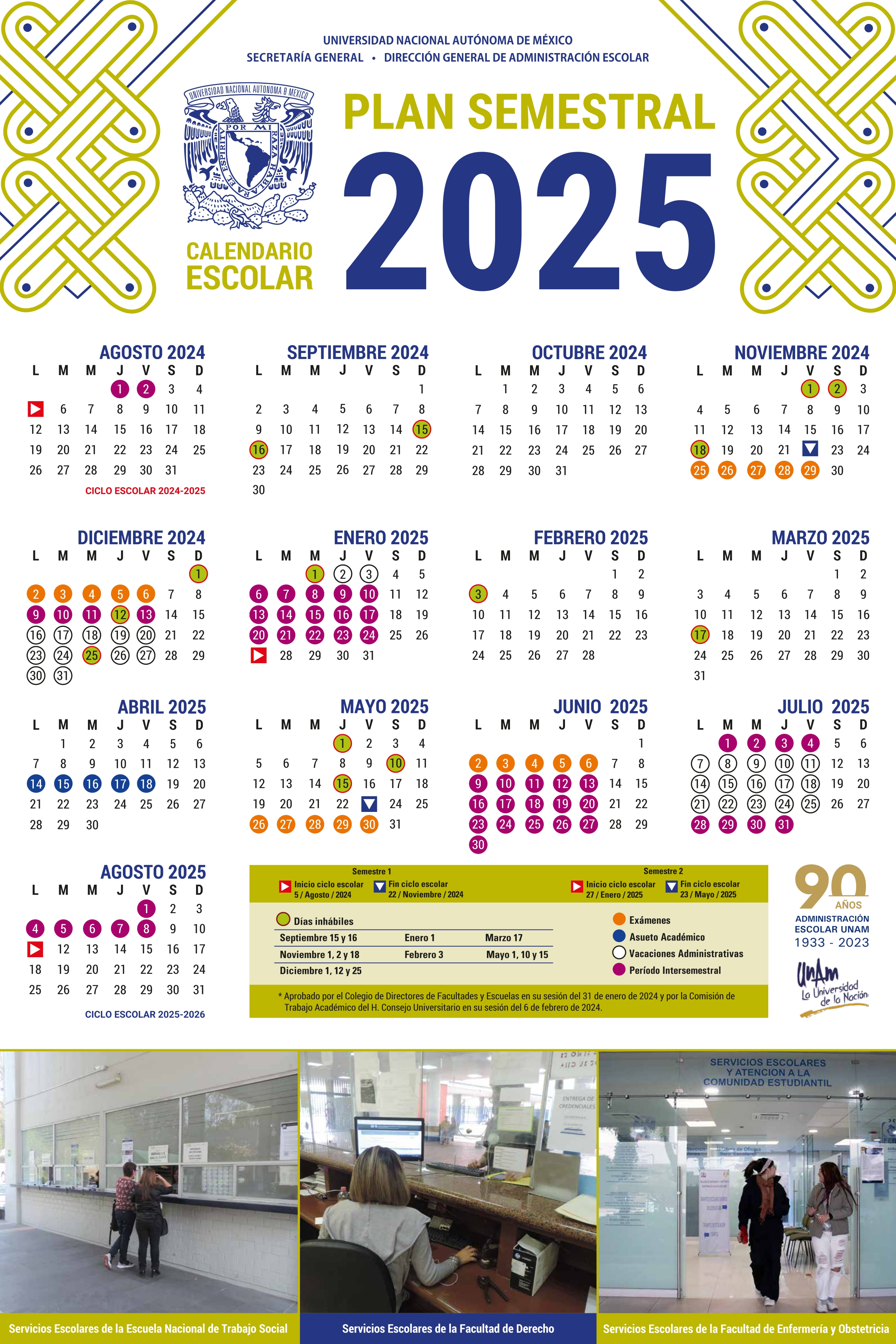 Calendarios